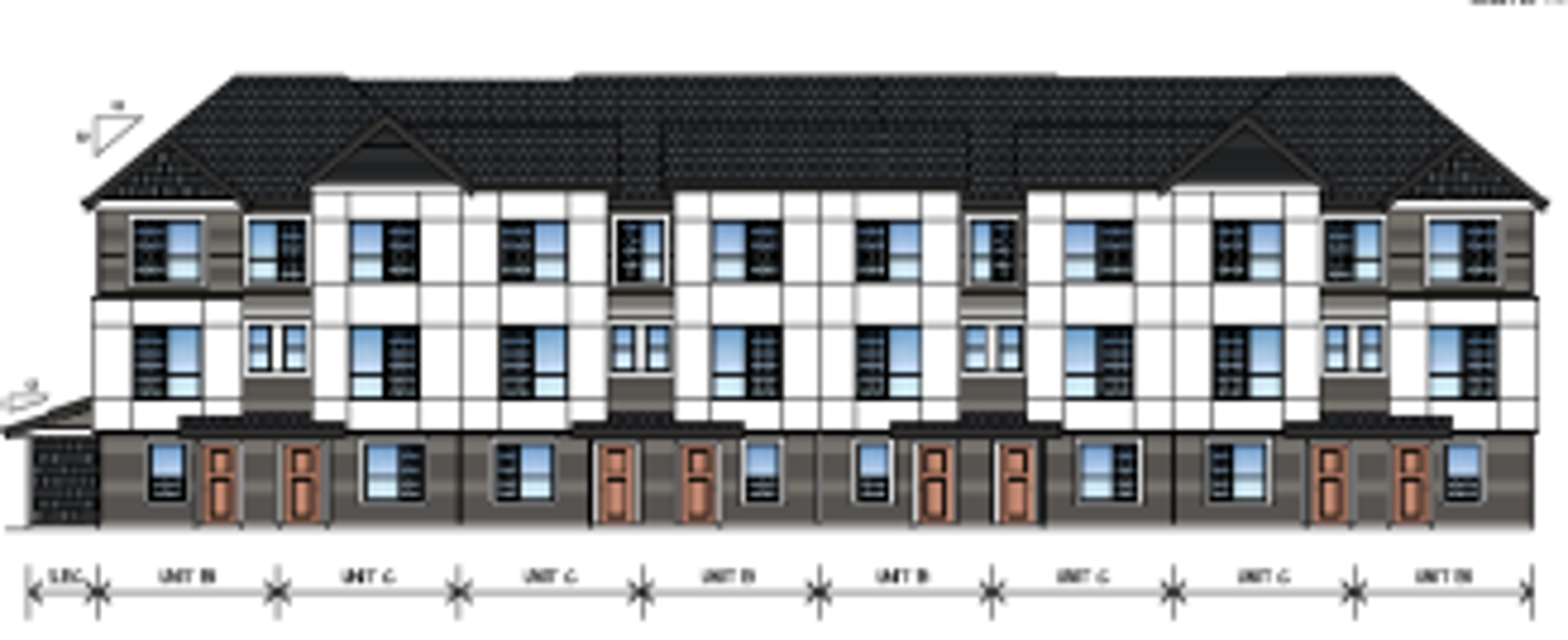 19016 74 Avenue Townhomes, Surrey. Artist’s rendering.