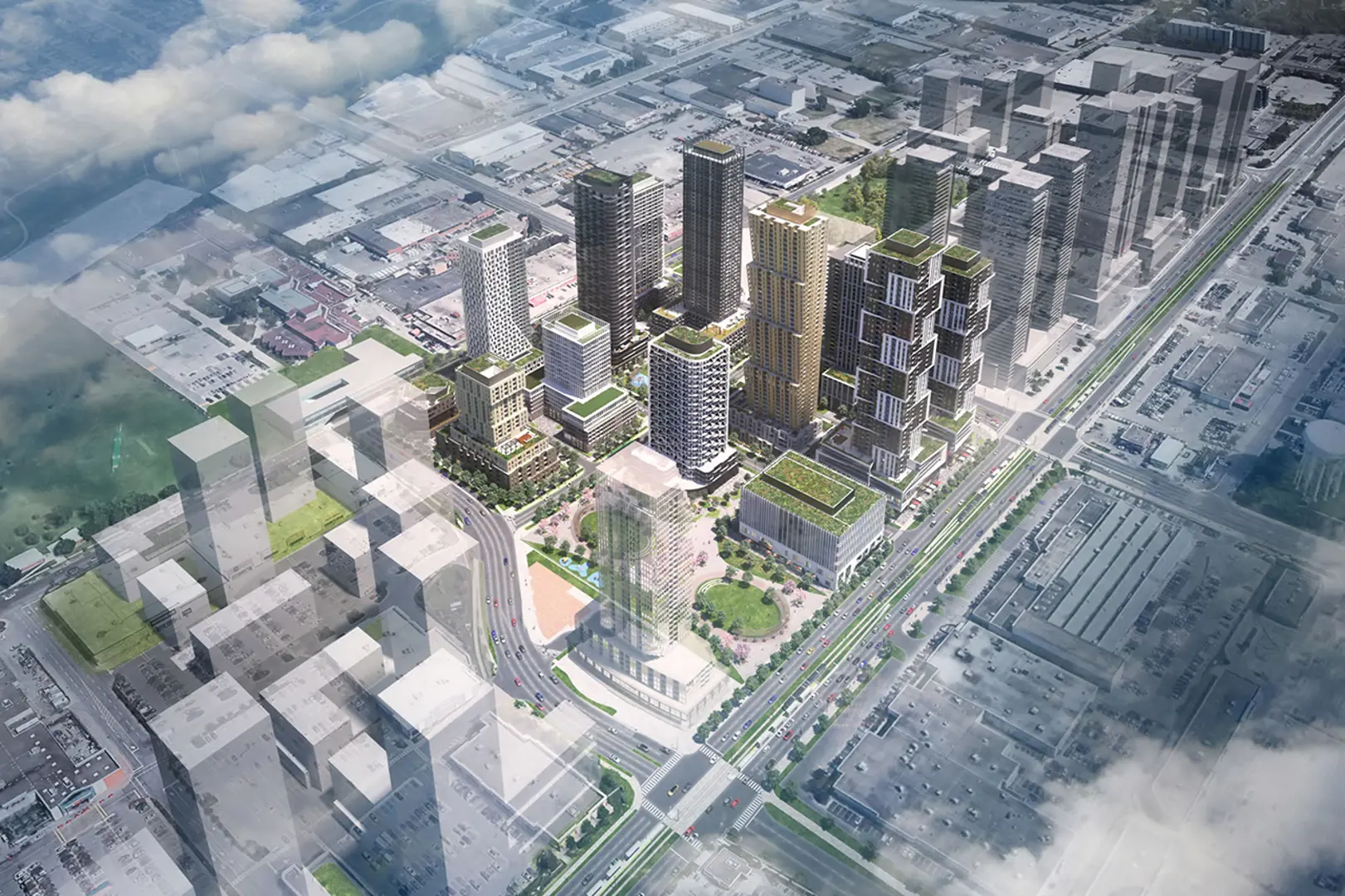 1920-1940 Eglinton Avenue East Condos, Toronto. Artist’s rendering.