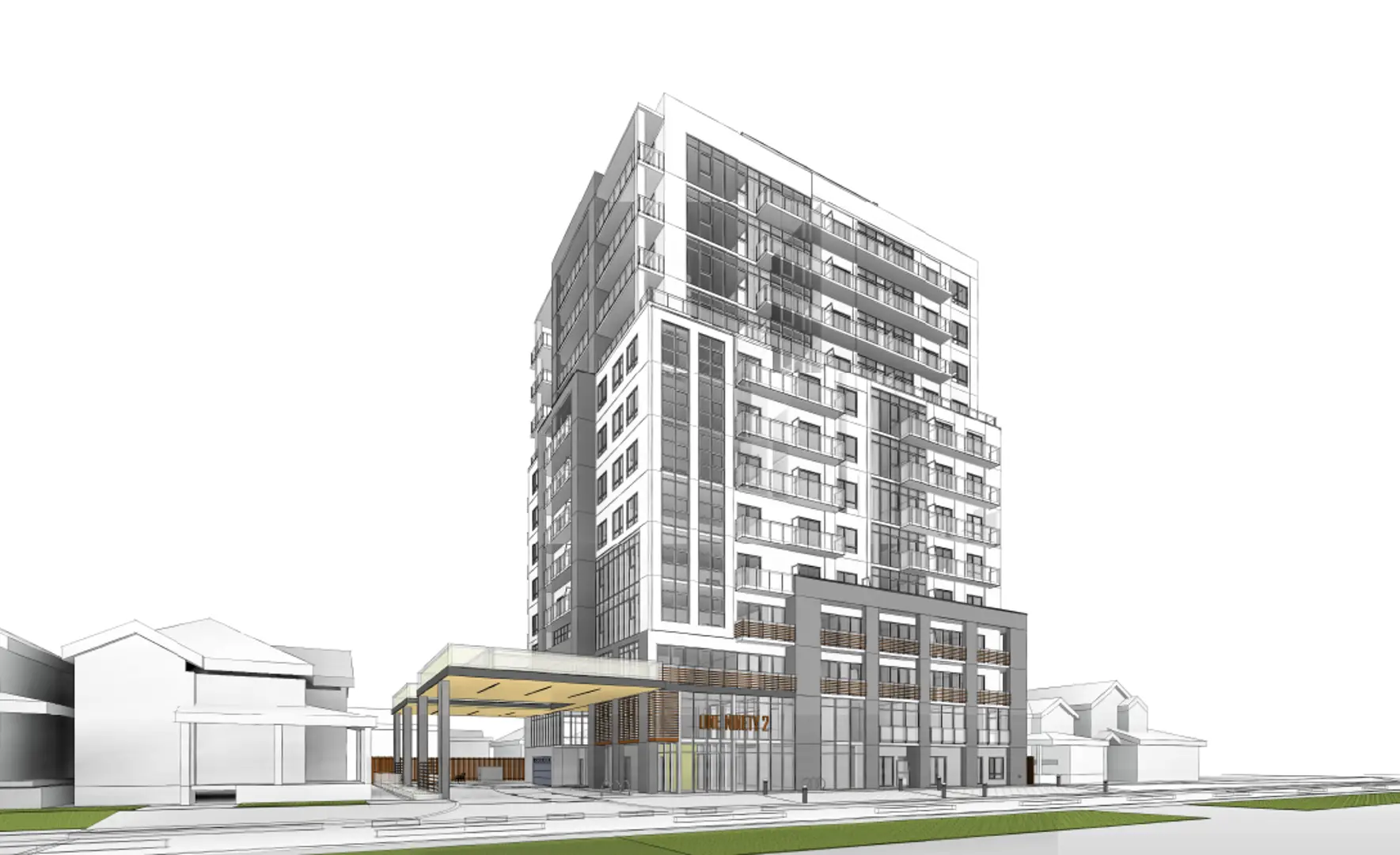 192-196 Central Avenue Condos, London. Artist’s rendering.
