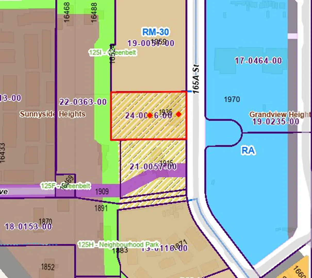 1935 165a Street Townhomes project imagery