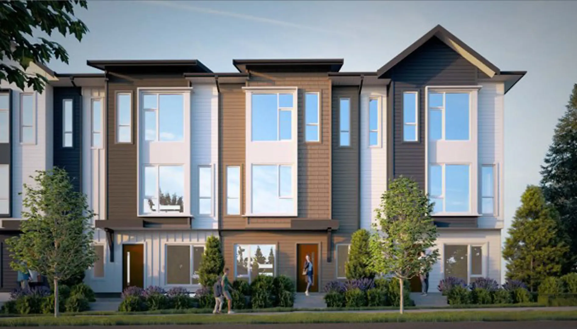 1935 165a Street Townhomes supplied project rendering