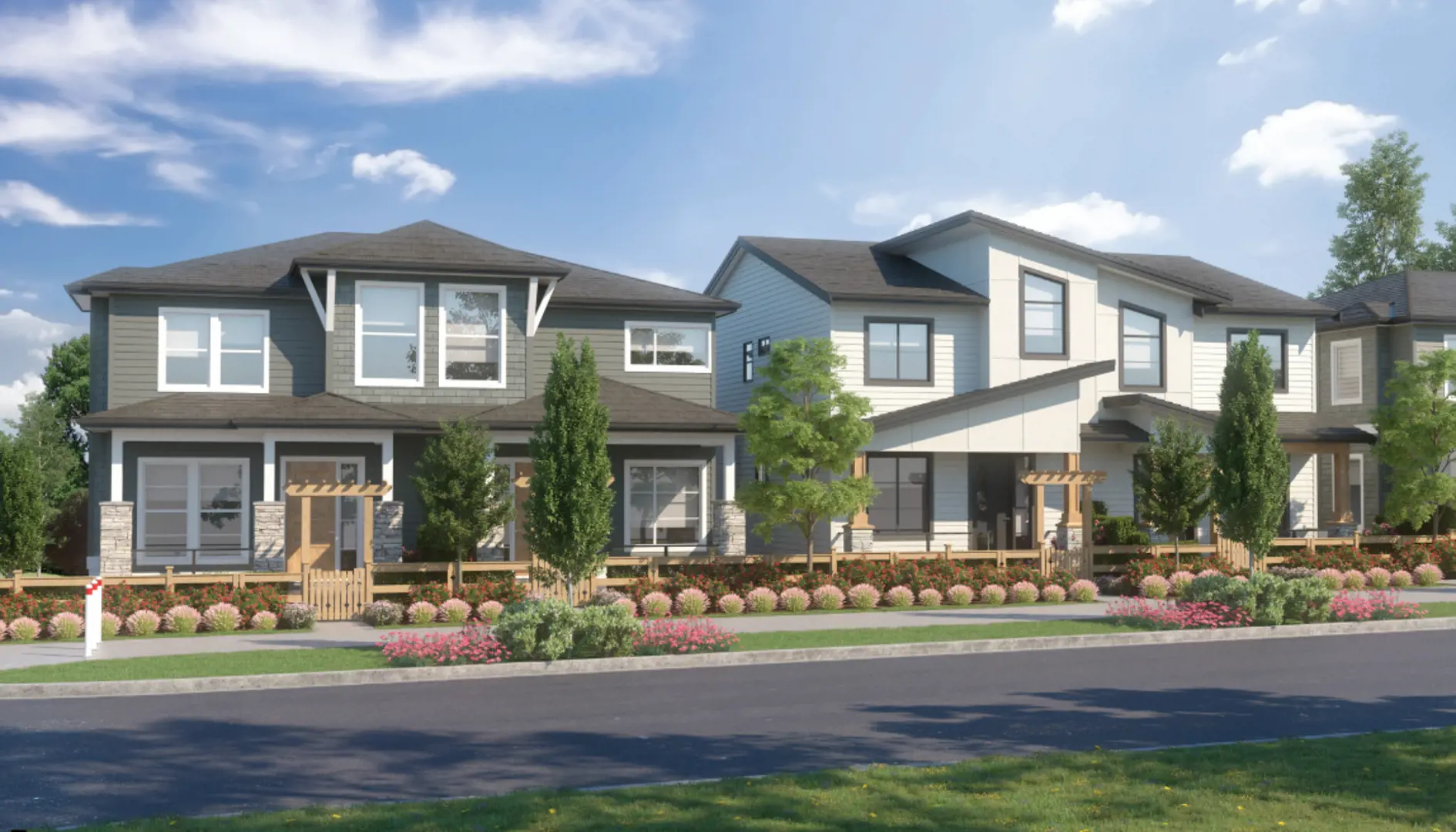 19610 78 Avenue Townhomes, Surrey. Artist’s rendering.