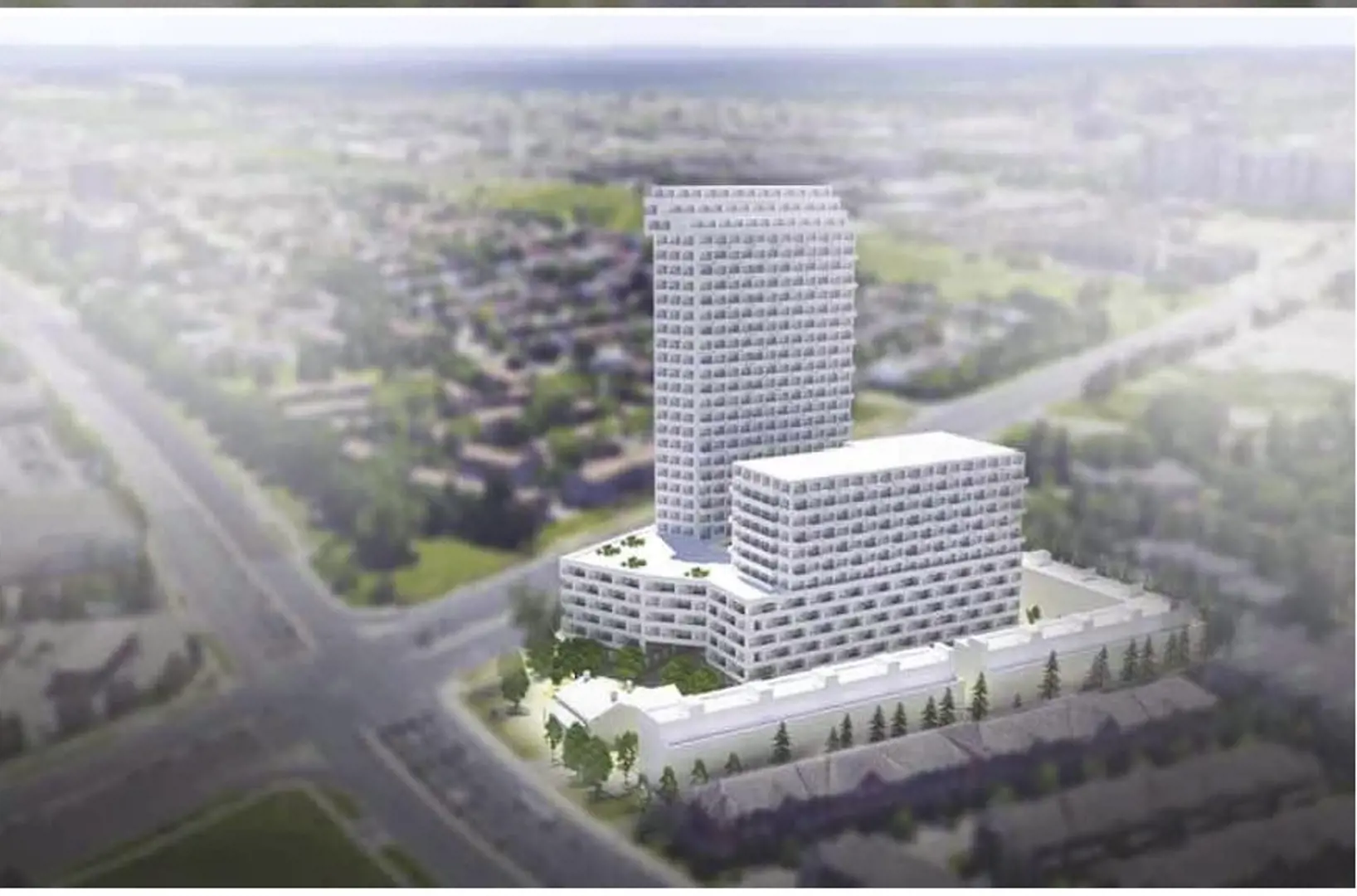 1970 Brock Road Condos, Pickering. Artist’s rendering.