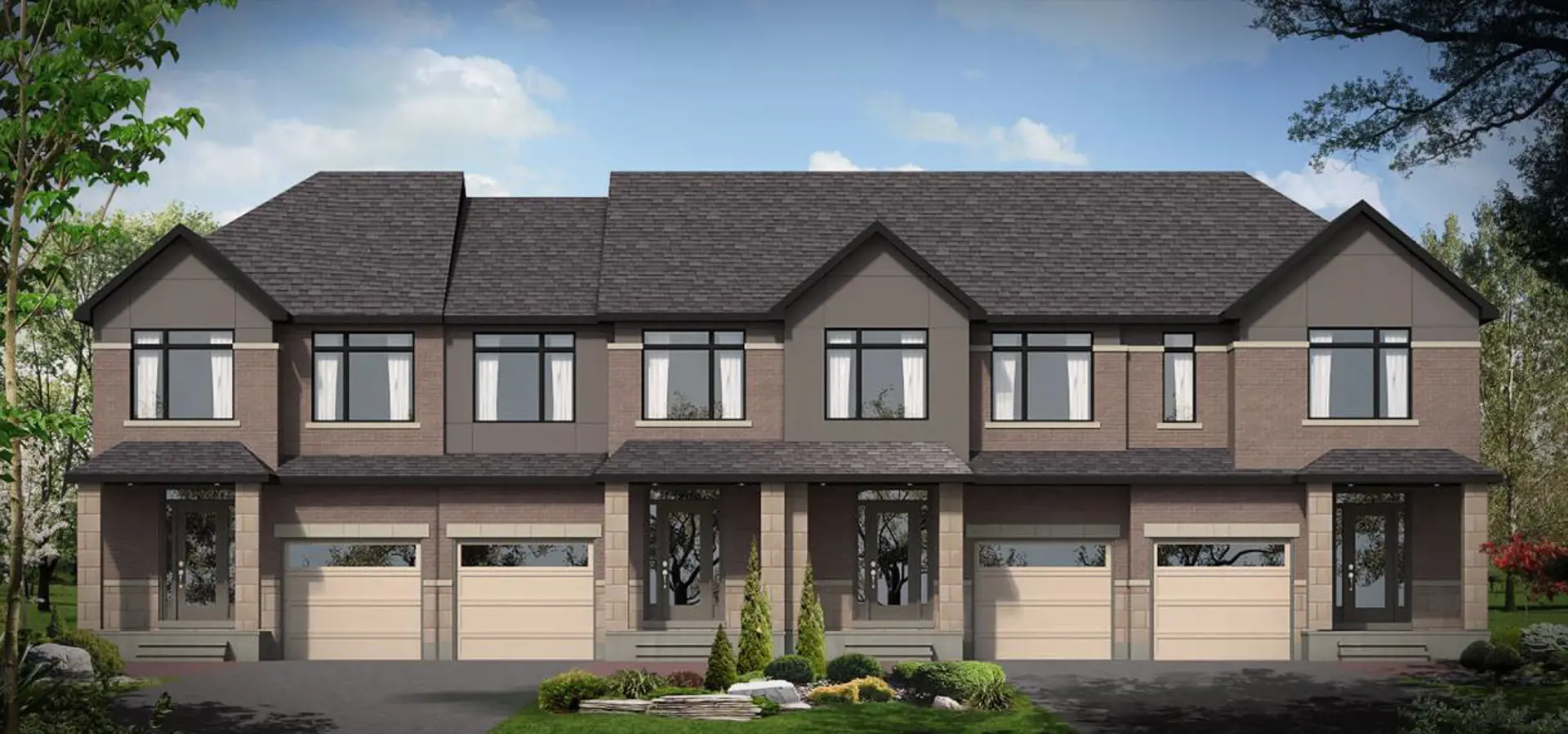 1981 Maple Grove Road Townhomes, Ottawa. Artist’s rendering.