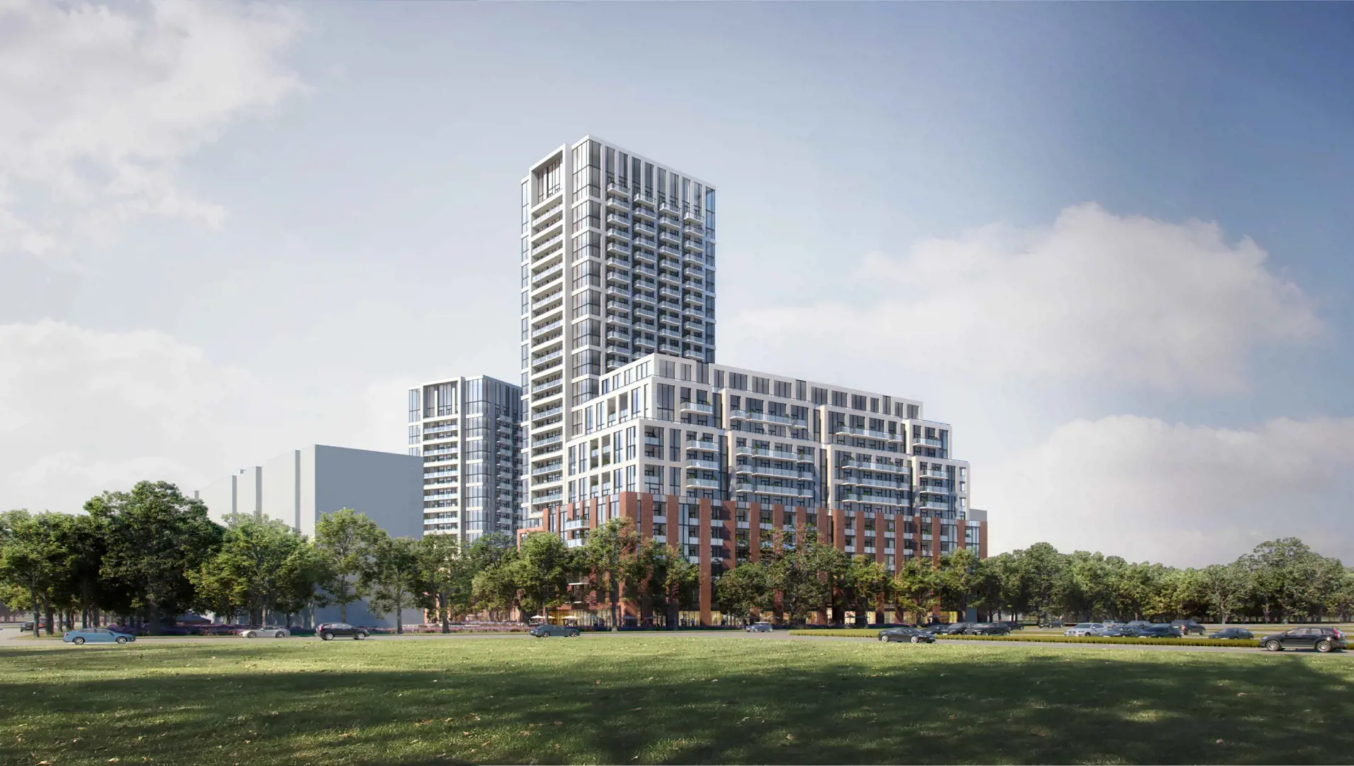 20 Broadoaks Drive & 11 Catford Road Condos, Toronto. Artist’s rendering.