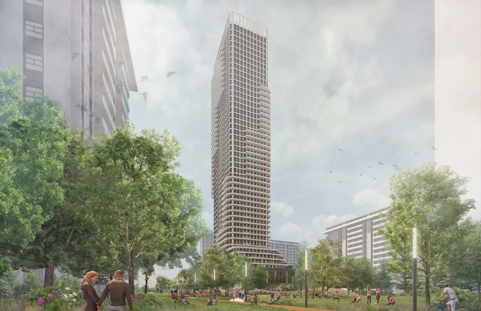 200 Gateway Boulevard Condos, Toronto. Artist’s rendering.