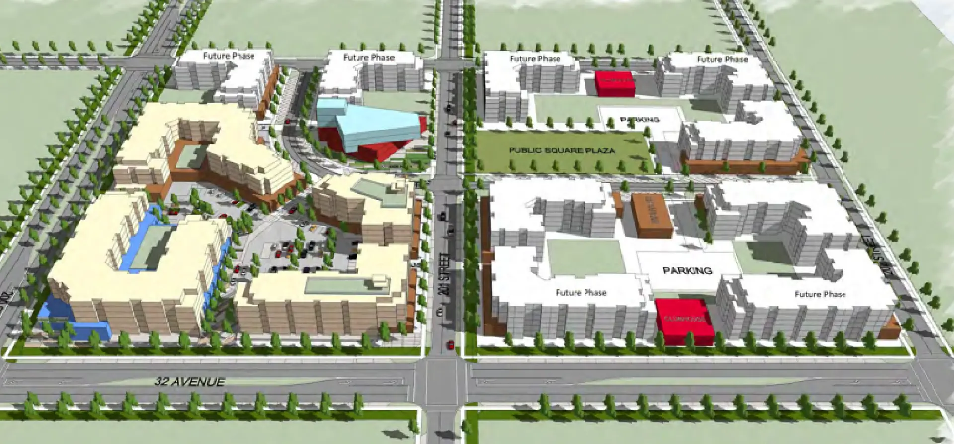 200 Street & 32 Avenue Condos, Langley Township. Artist’s rendering.