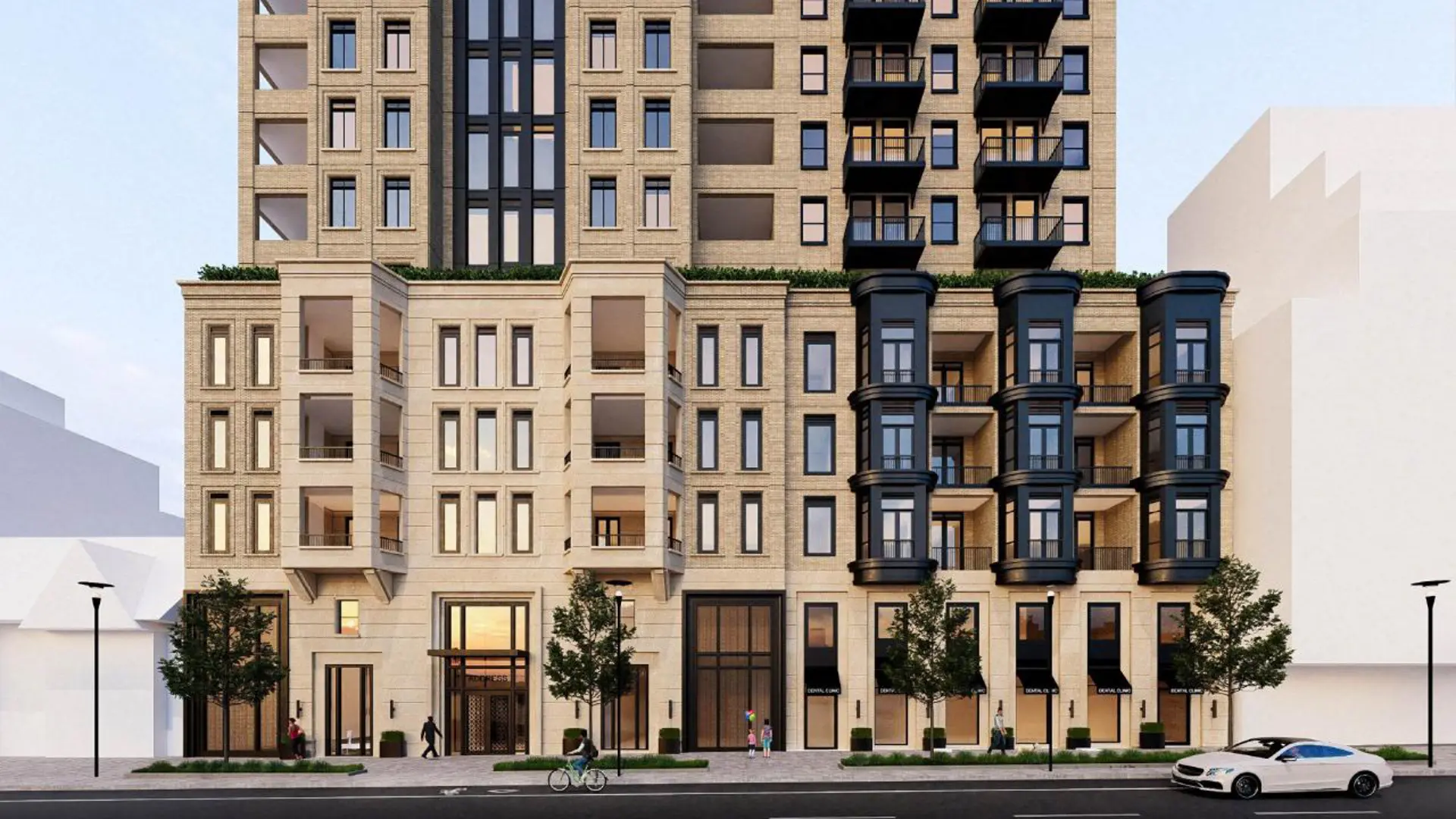 2004-2008 Bathurst Street Condos, Toronto. Artist’s rendering.