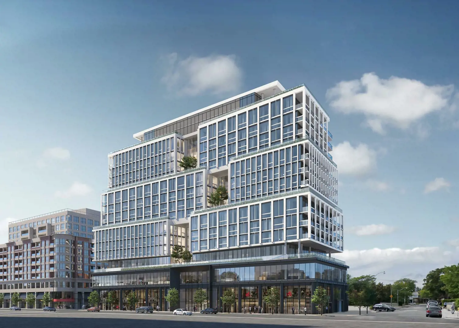 2010 - 2050 Yonge Street and 15 Lola Road Condos, Toronto. Artist’s rendering.