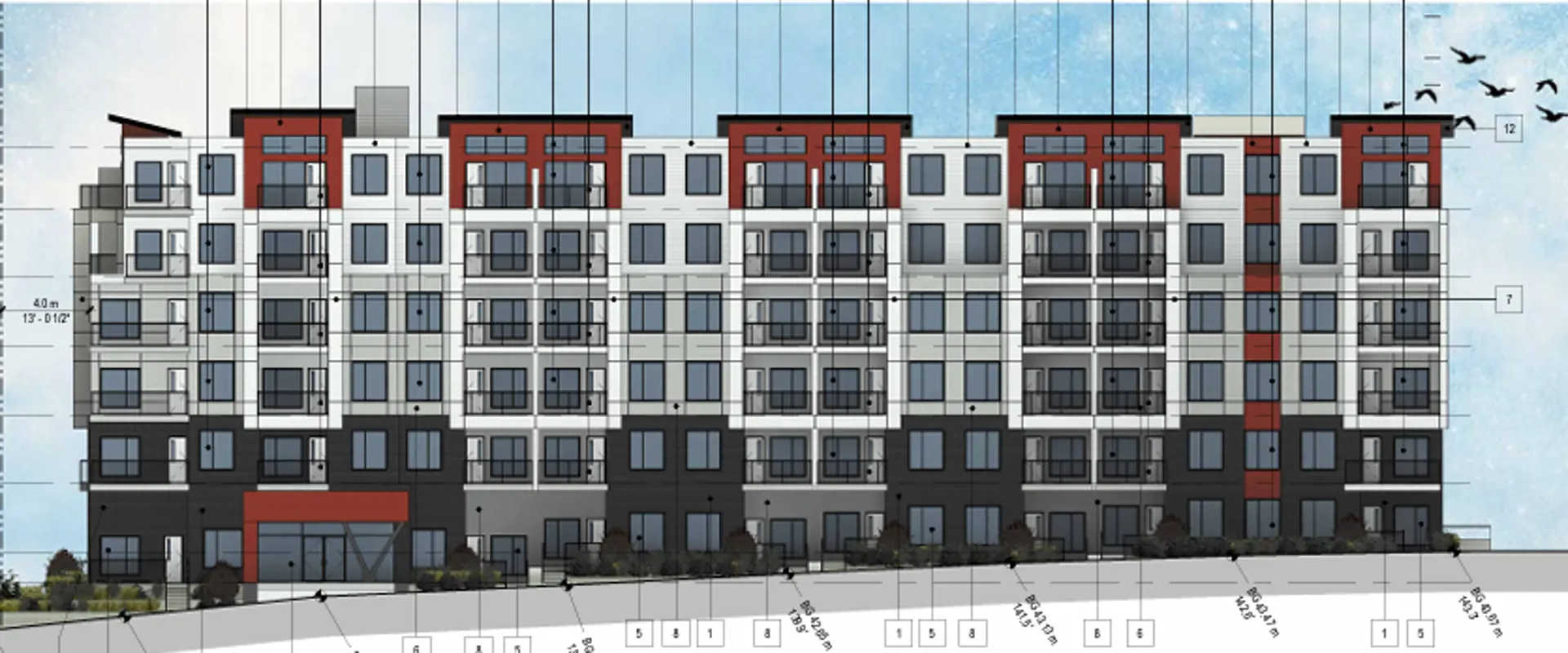 20120 86 Avenue Condos, Langley Township. Artist’s rendering.