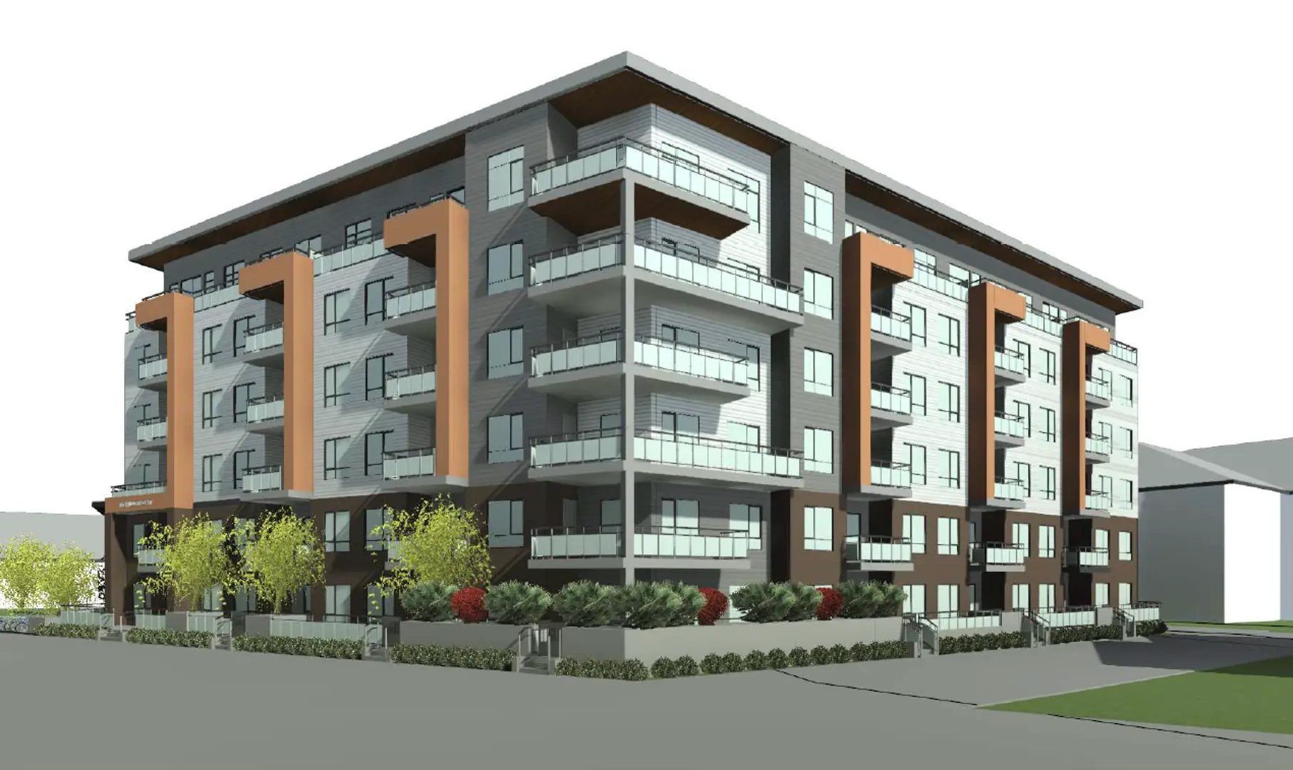 20220 - 20230 Michaud Court Condos, Langley. Artist’s rendering.