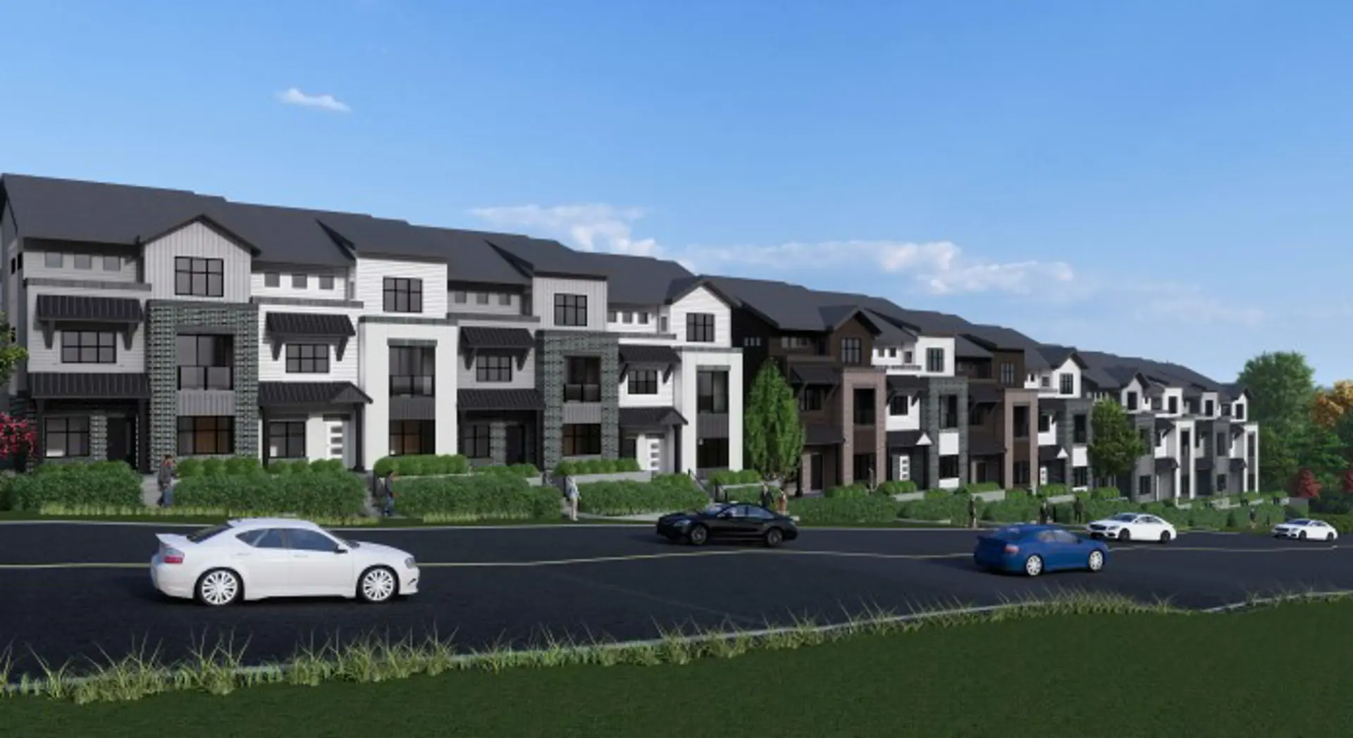 20347 68 Avenue Townhomes, Langley Township. Artist’s rendering.