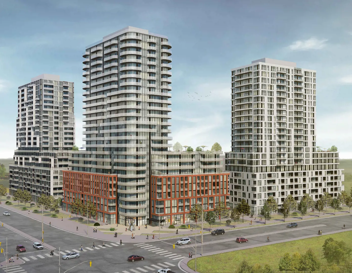2036 Bovaird Drive West Condos, Brampton. Artist’s rendering.