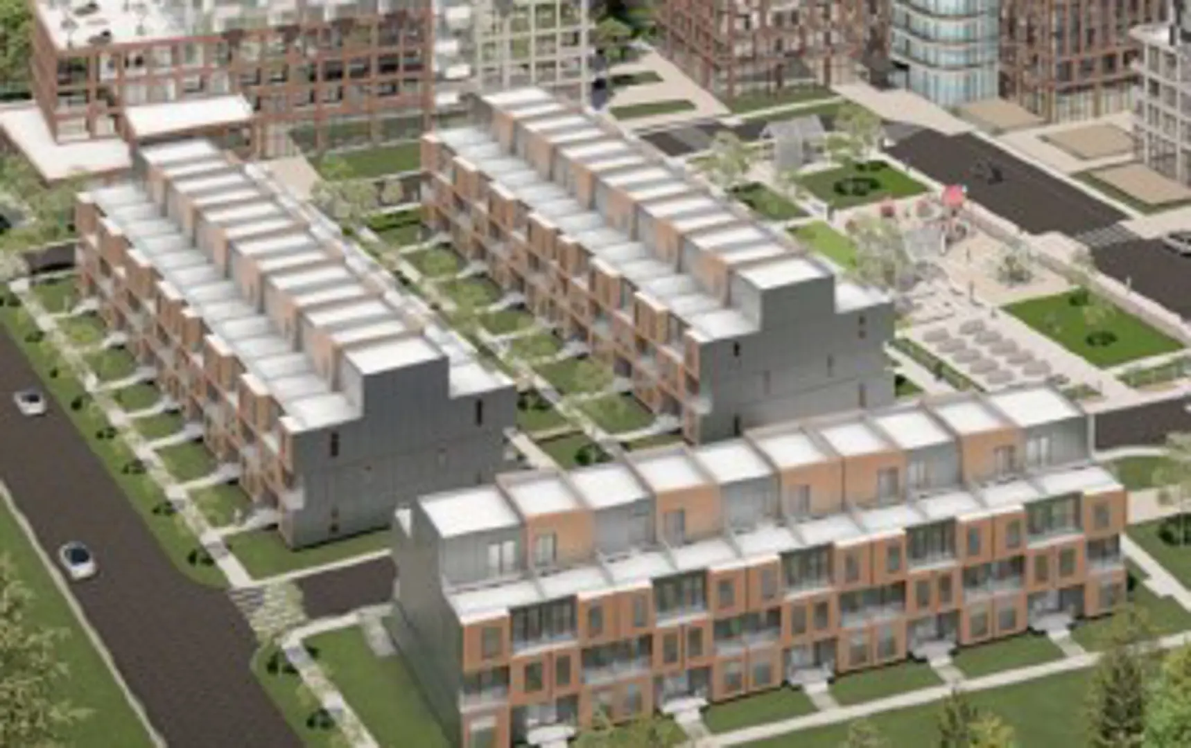2036 Bovaird Drive West Townhomes, Brampton. Artist’s rendering.