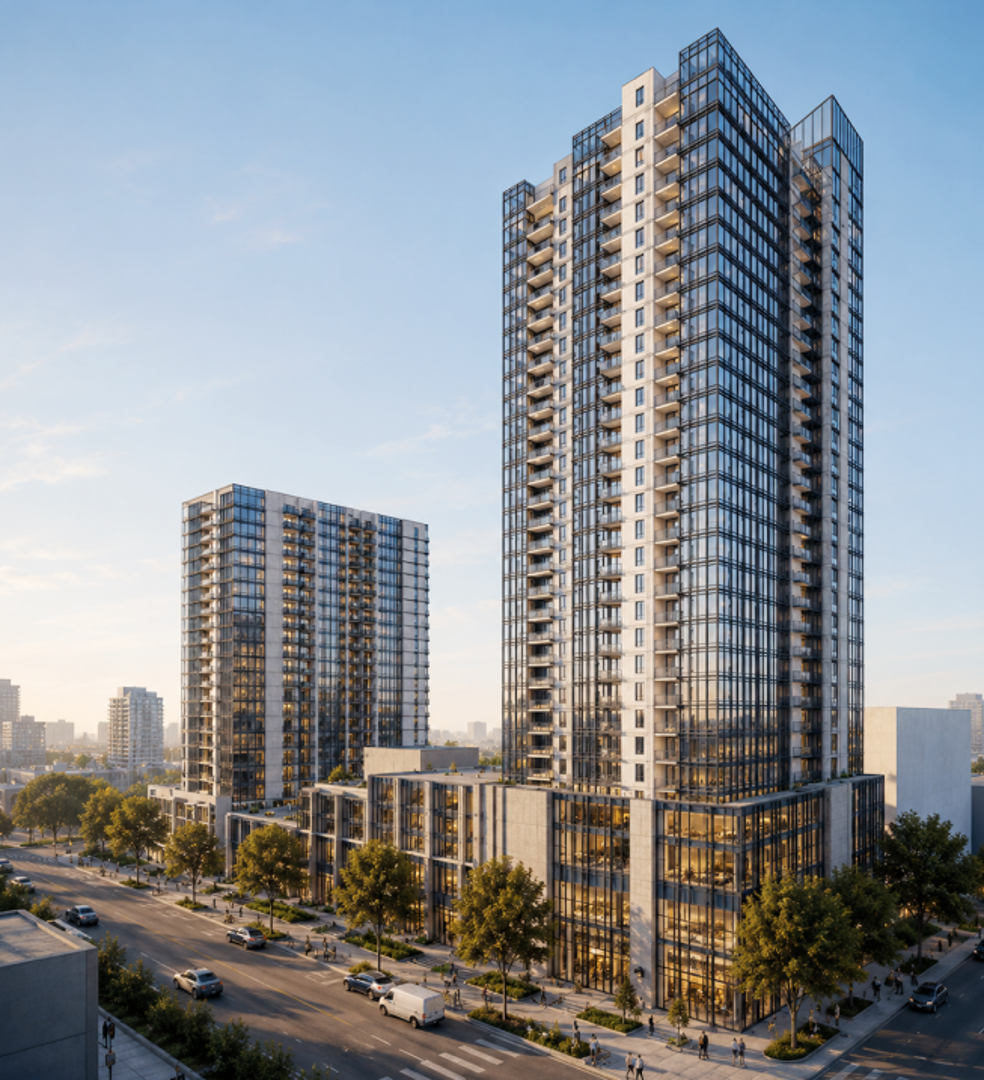 204 5th Avenue North Condos, Saskatoon. Artist’s rendering.