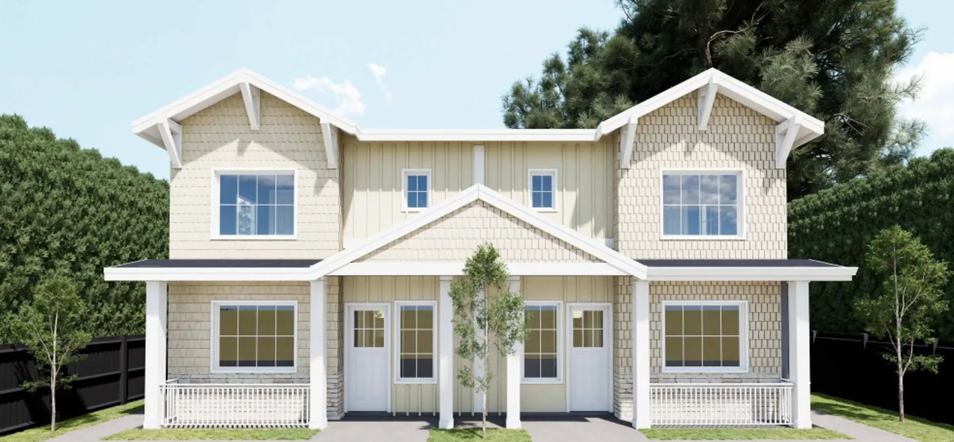 20400 Block of 78 Avenue Townhomes, Langley Township. Artist’s rendering.