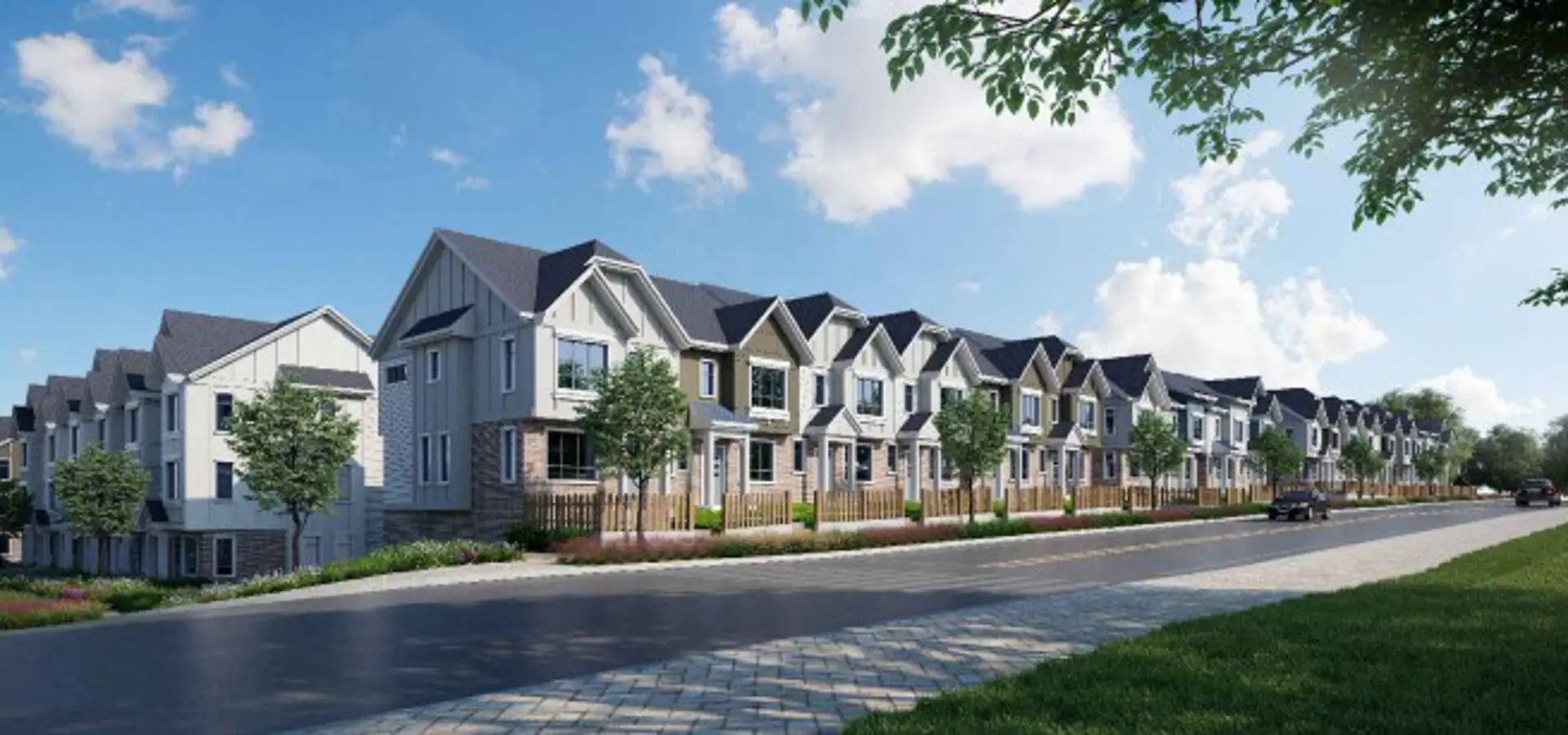 20431-20453 74B Avenue Townhomes, Langley Township. Artist’s rendering.