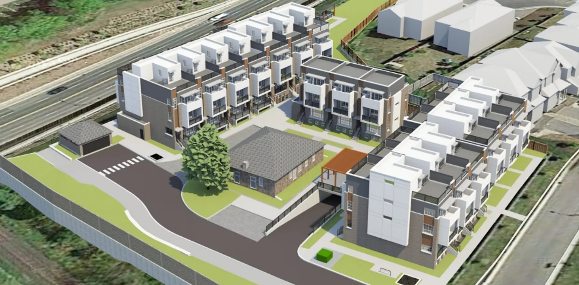 2057 Major Mackenzie Drive West Townhomes, Vaughan. Artist’s rendering.