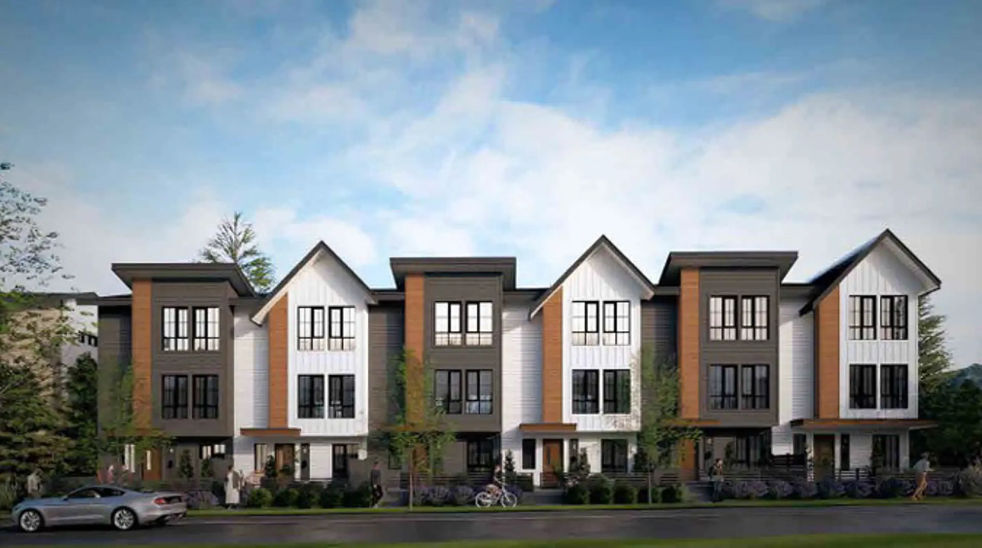 206 175A Street Townhomes, Surrey. Artist’s rendering.