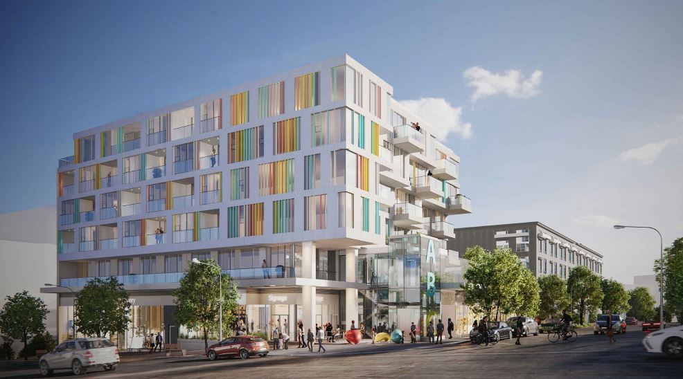 207 E 4th Avenue Condos, Vancouver. Artist’s rendering.
