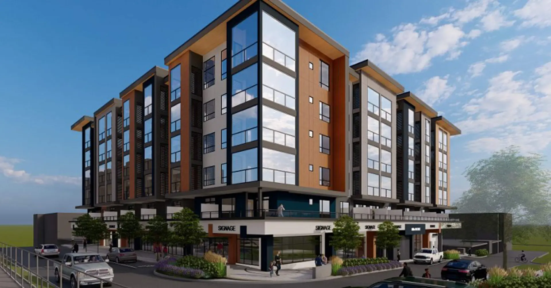 20700 Block of 80 Avenue Condos, Langley Township. Artist’s rendering.
