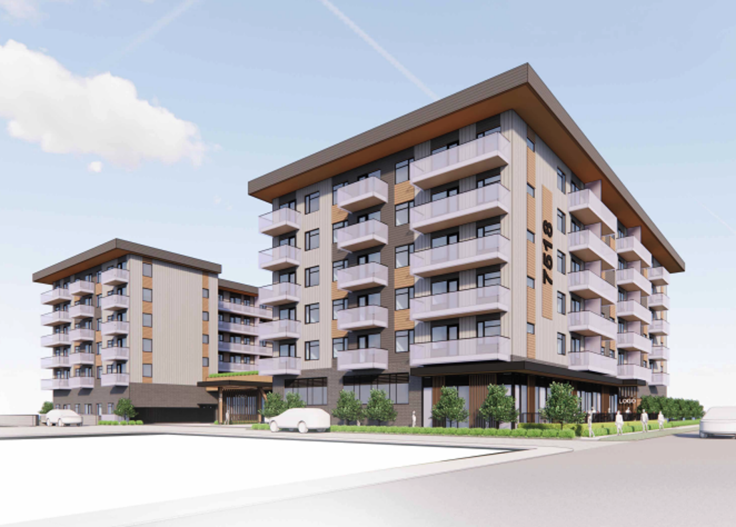 20876 76 Avenue Townhomes, Langley Township. Artist’s rendering.