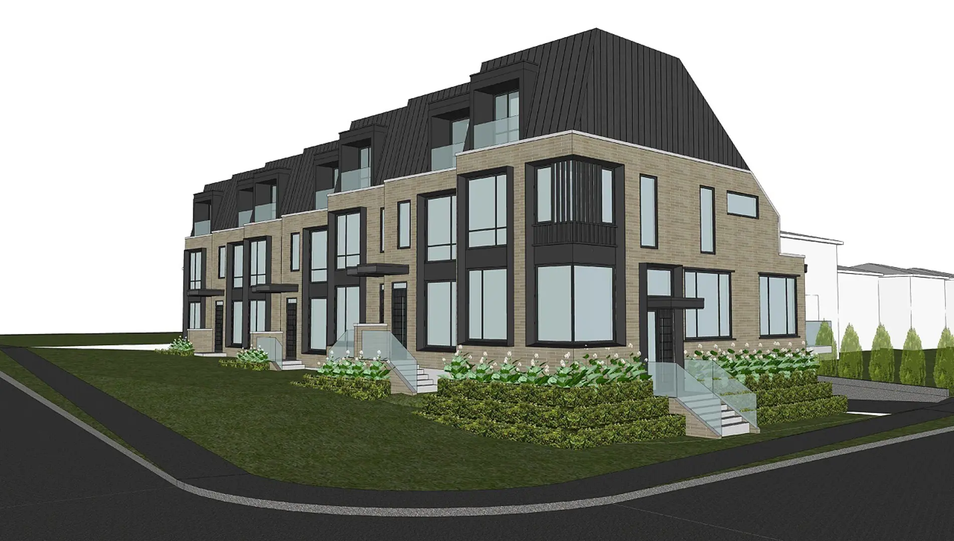 21 Clearcrest Avenue Townhomes, Toronto. Artist’s rendering.