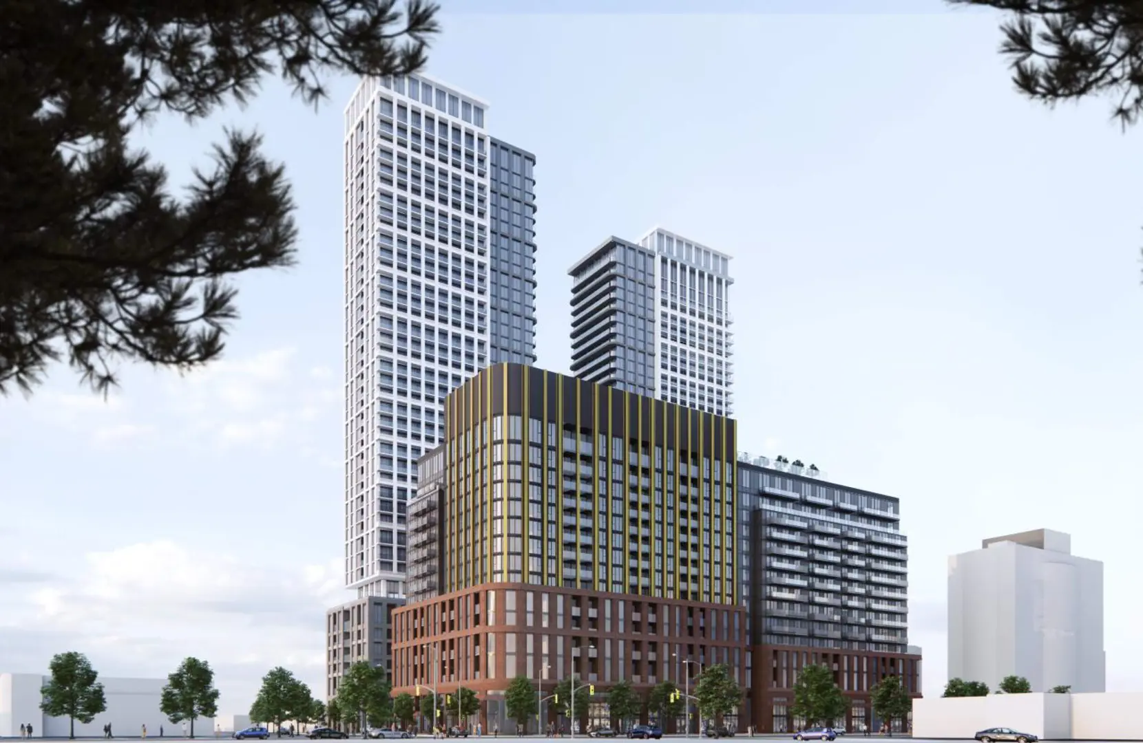 2130 Lawrence Avenue East Condos, Toronto. Artist’s rendering.