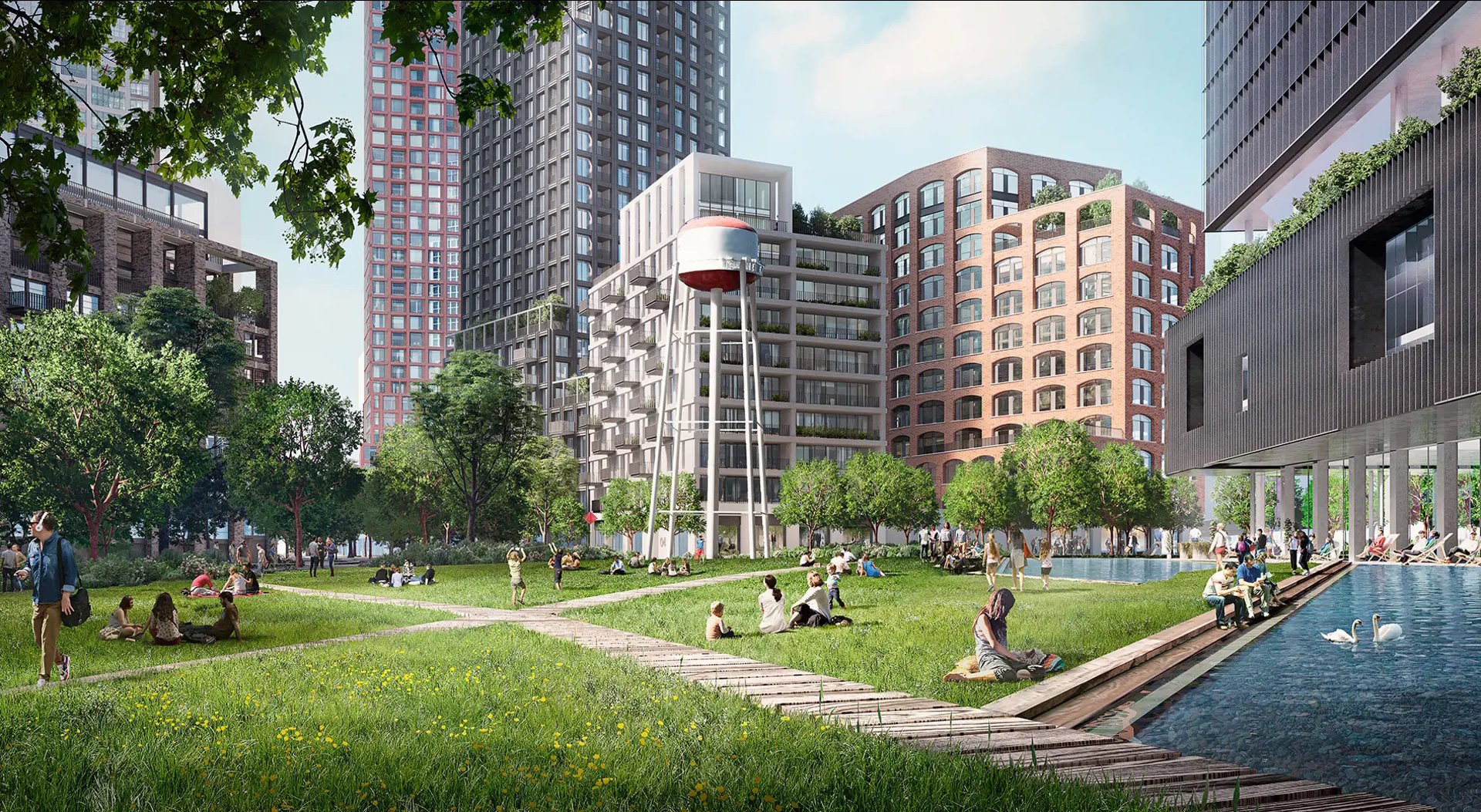 2150-2194 Lake Shore - Blocks C & D Condos, Toronto. Artist’s rendering.