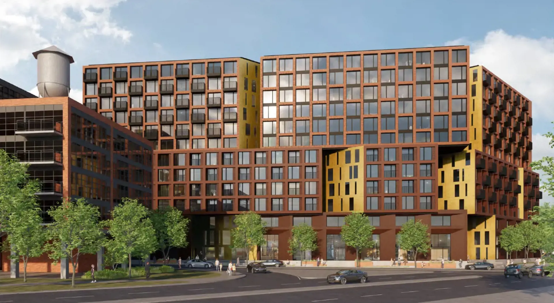 21-53 Broadview Avenue Condos rendering
