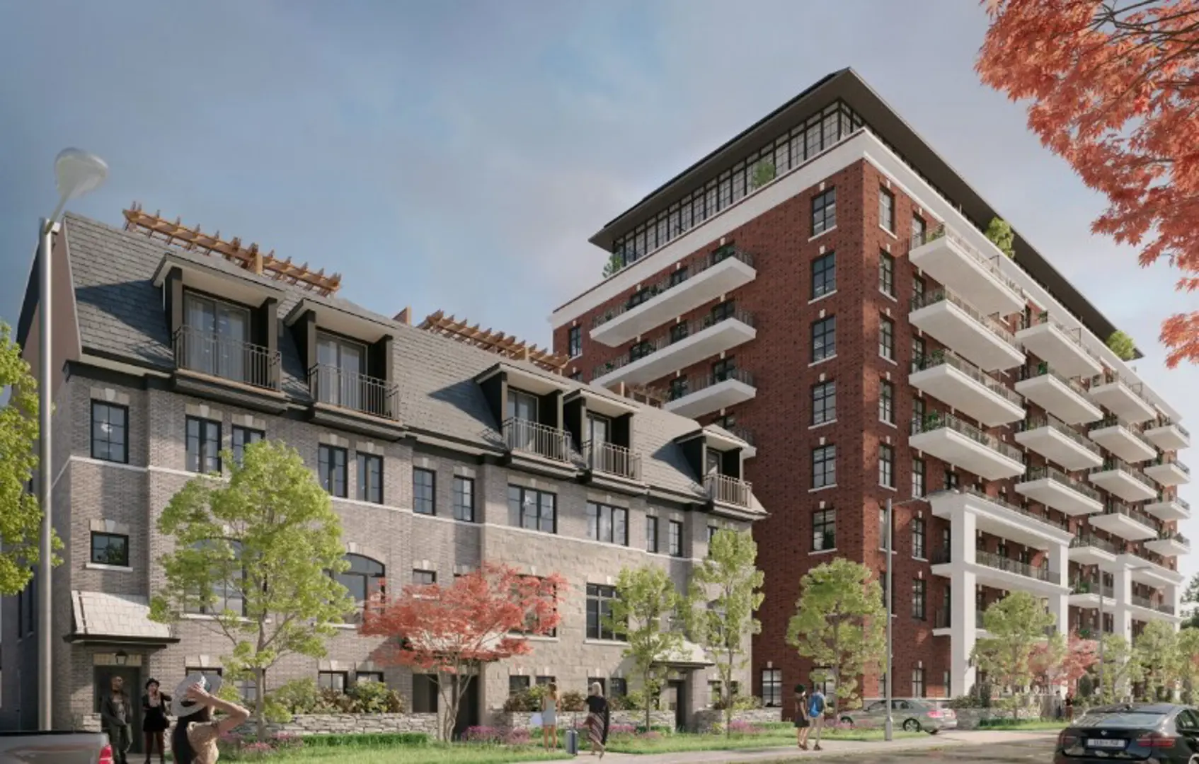 2155 Leanne Boulevard Townhomes, Mississauga. Artist’s rendering.