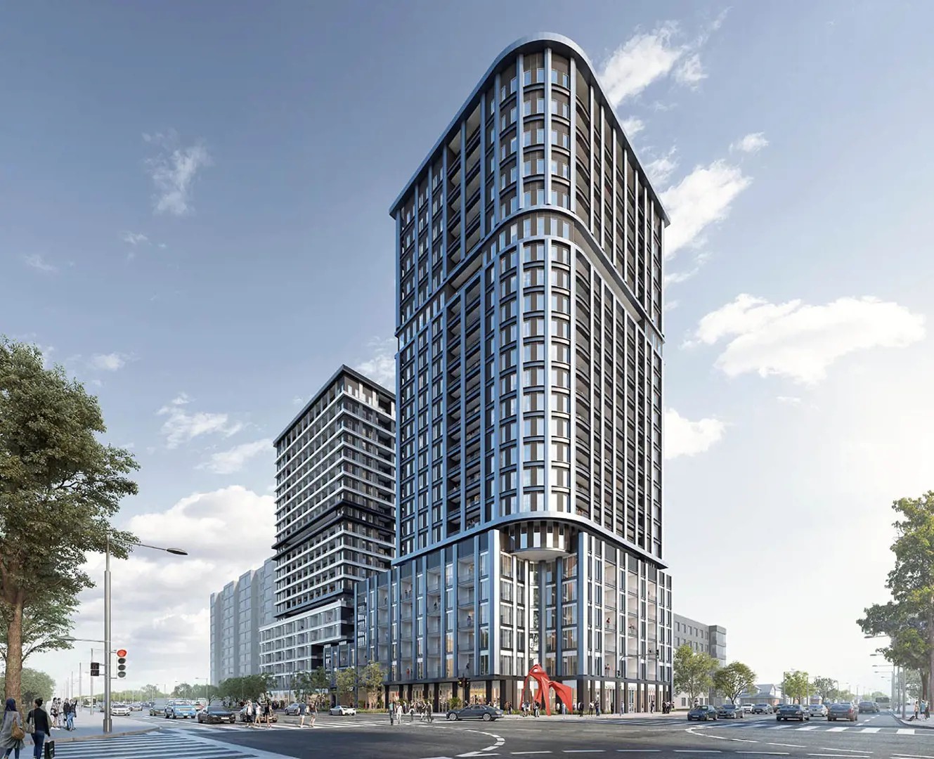2157-2183 Lawrence Avenue East Condos, Toronto. Artist’s rendering.