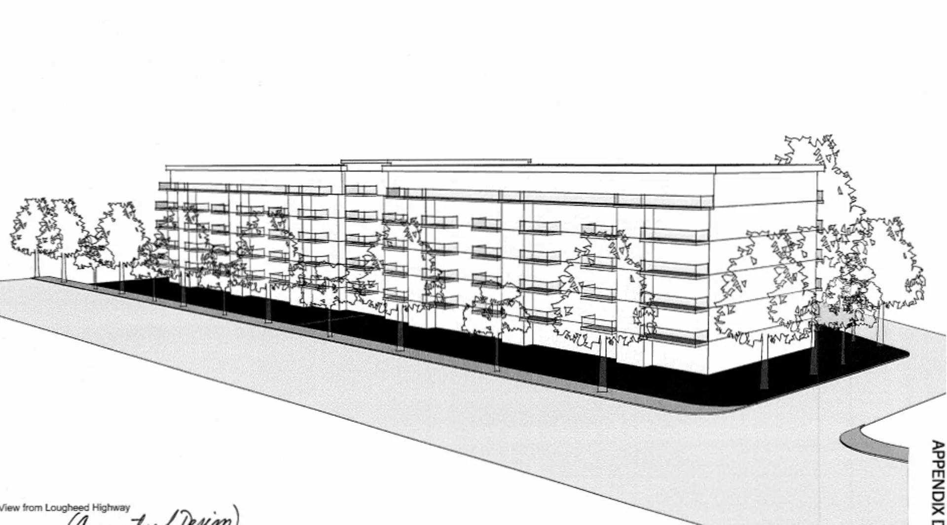 21938-21988 Lougheed Highway Condos, Maple Ridge. Artist’s rendering.