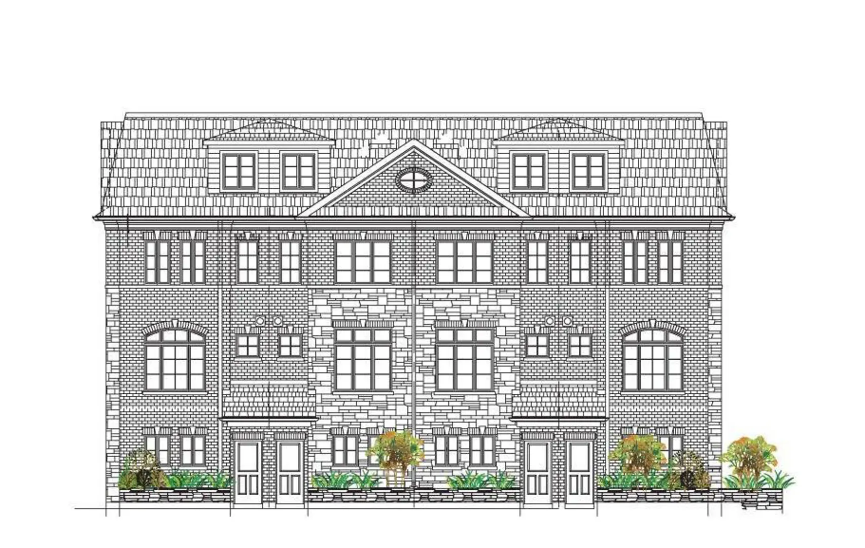 2207 Dixie Road Townhomes, Mississauga. Artist’s rendering.