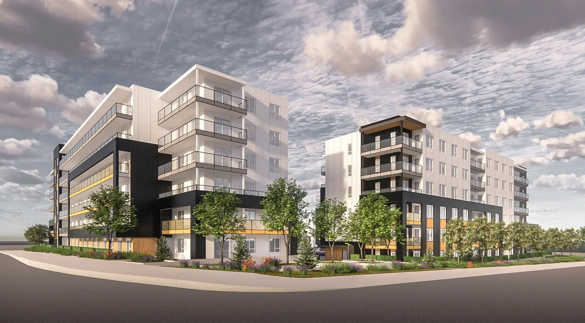 2230 Boxwood Road Condos, Nanaimo. Artist’s rendering.