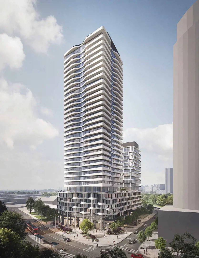 2256 Lake Shore Boulevard West Condos, Toronto. Artist’s rendering.