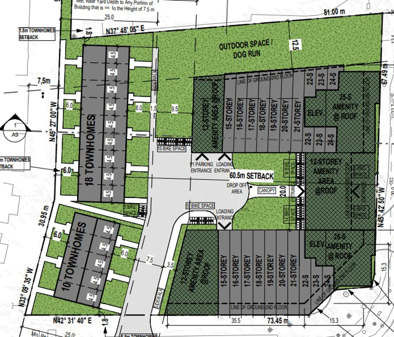 227-229 Main Street South Townhomes, Brampton. Artist’s rendering.