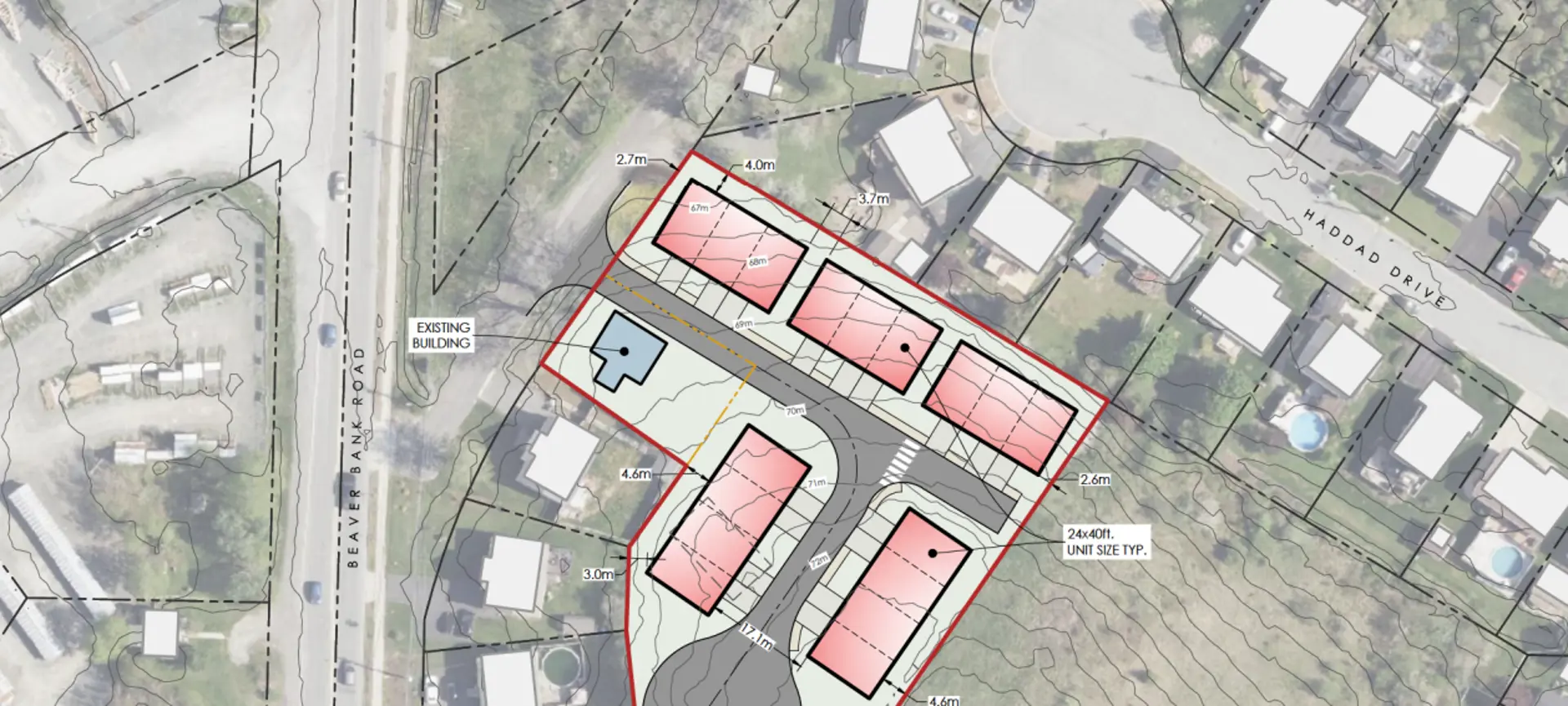 229 Beaver Bank Road Townhomes, Beaver Bank. Artist’s rendering.