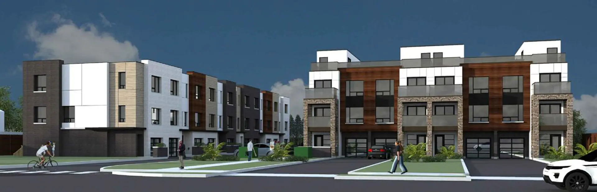 2294 & 2300 Queensway Drive Townhomes, Burlington. Artist’s rendering.