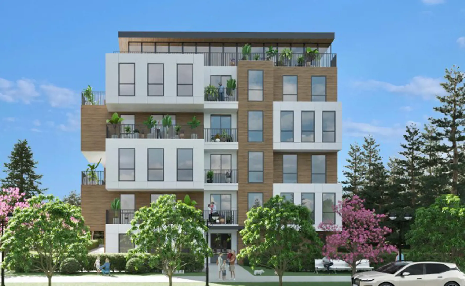 2324 Sooke Road Condos project image. Illustrative rendering.