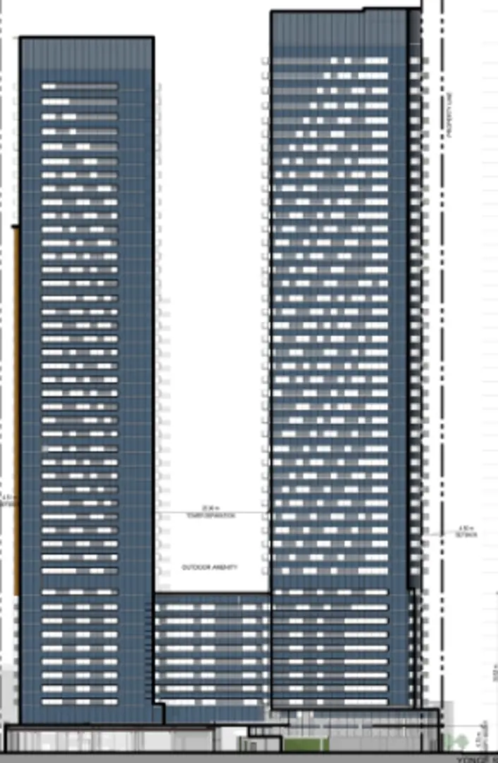 2345 Yonge Street Condos, Toronto. Artist’s rendering.