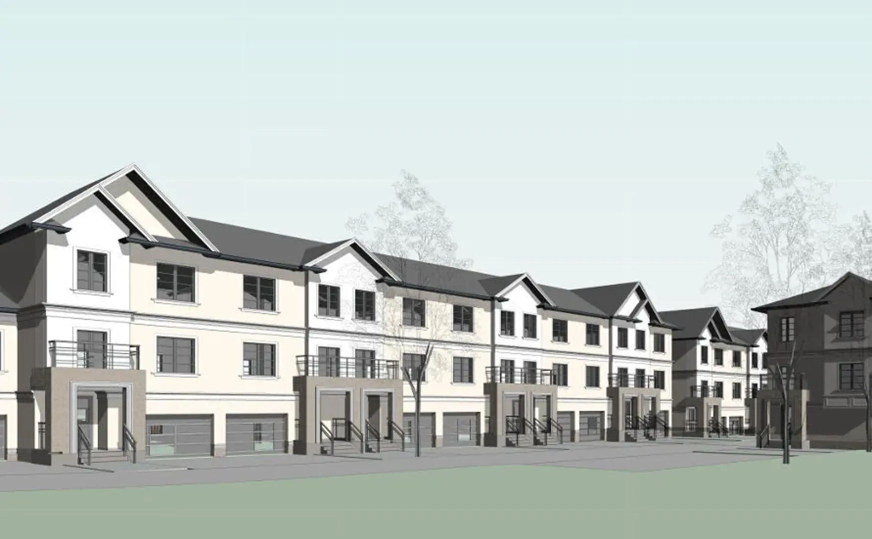 24 Albert Street Townhomes, Clarington. Artist’s rendering.