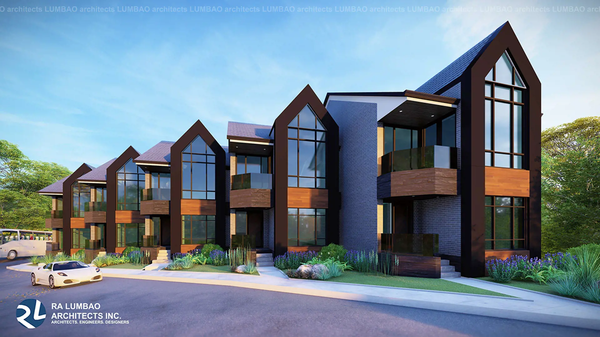 240 Danforth Road Townhouses, Toronto. Artist’s rendering.