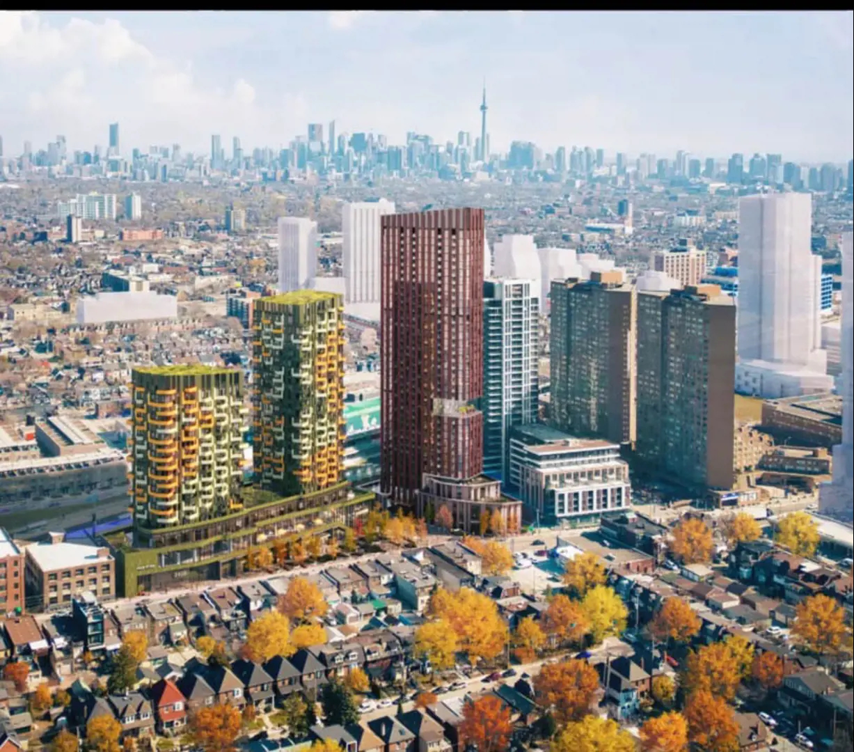 2400 Dundas Street West Condos rendering 2