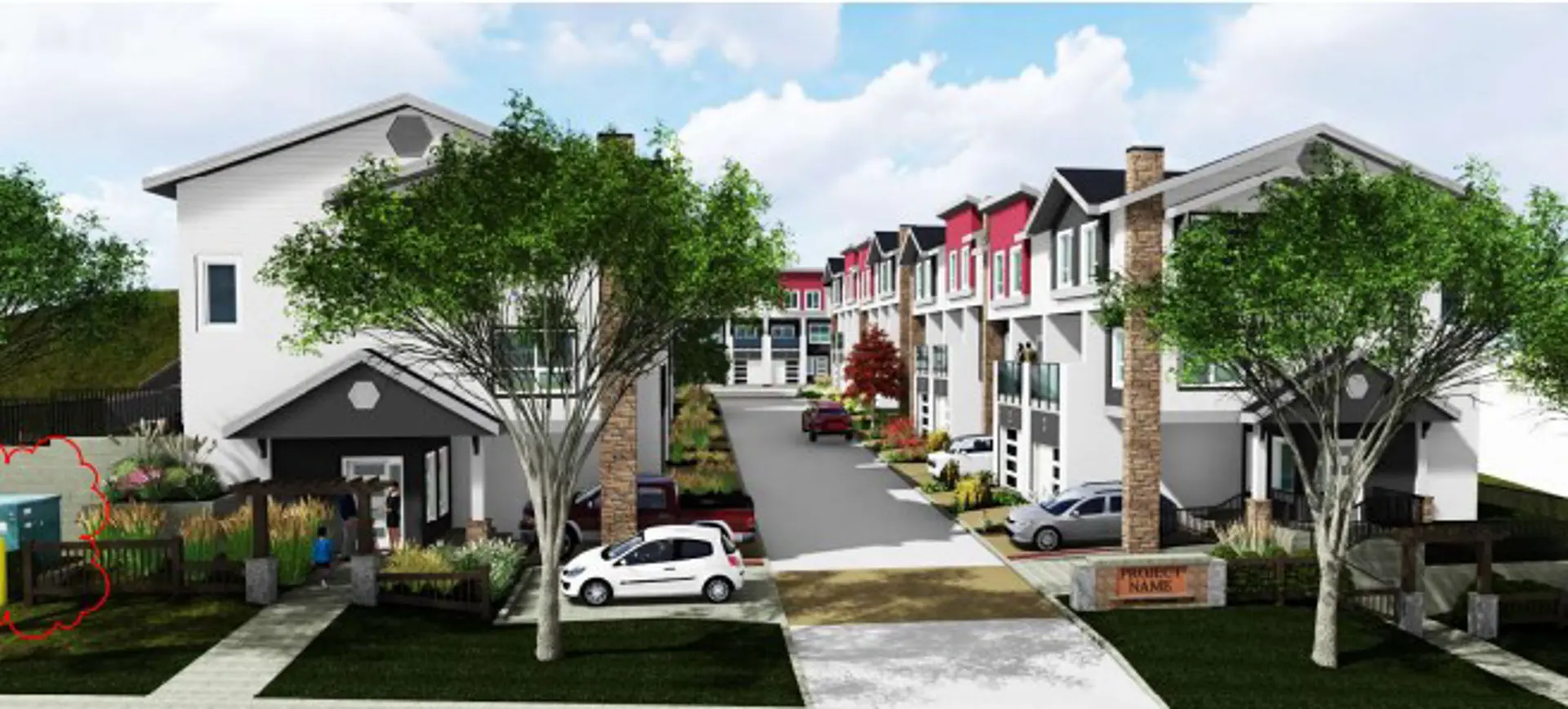 24156 104 Avenue Townhomes, Maple Ridge. Artist’s rendering.