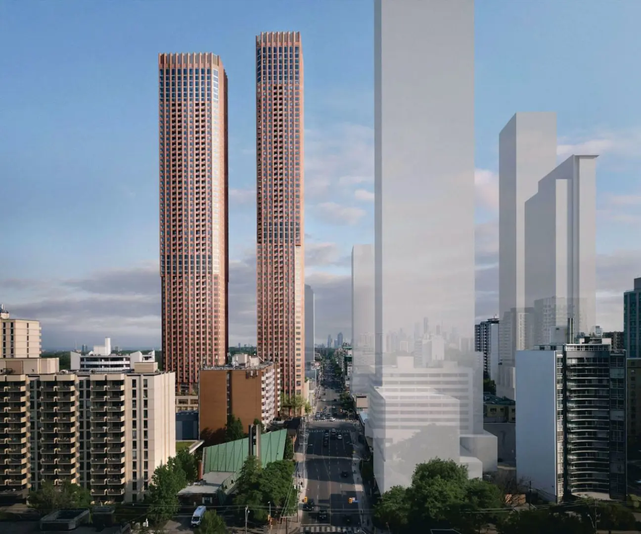 245 Eglinton Avenue East Condos, Toronto. Artist’s rendering.