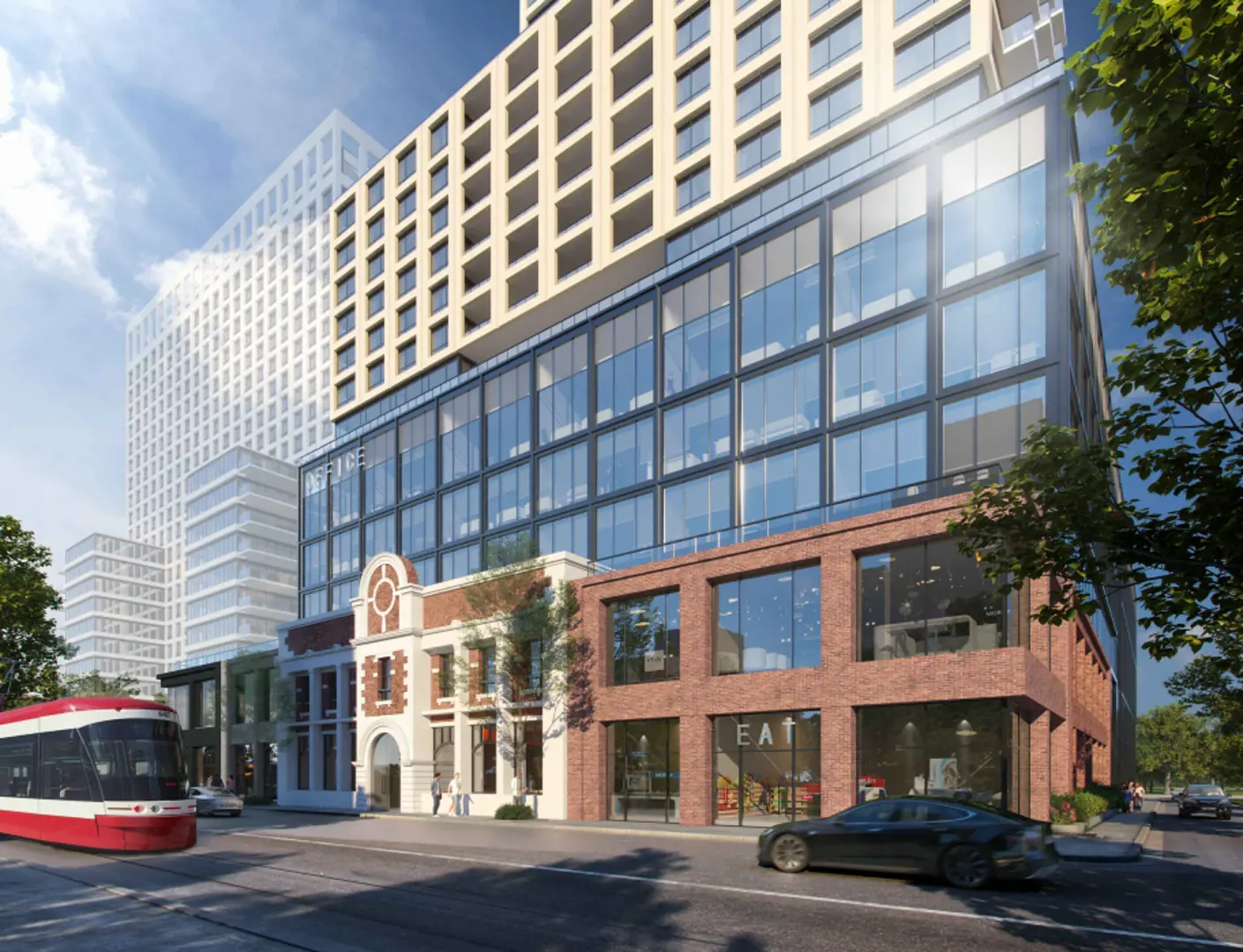 245 Queen Street East Condos supplied project rendering