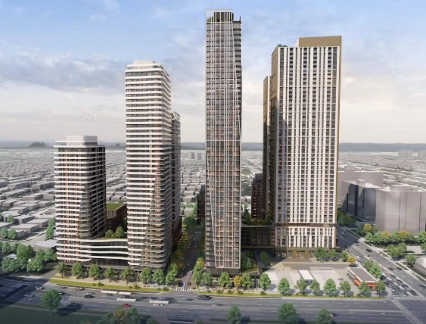 2450 Sheppard Avenue East Condos, Toronto. Artist’s rendering.