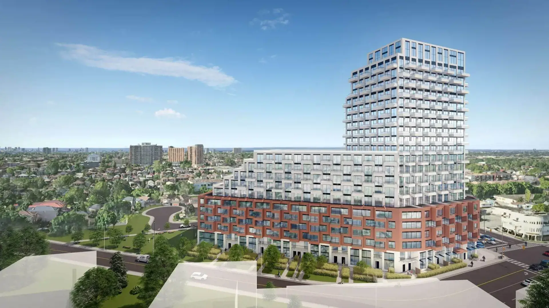 2451 Dufferin Street Condos, Toronto. Artist’s rendering.