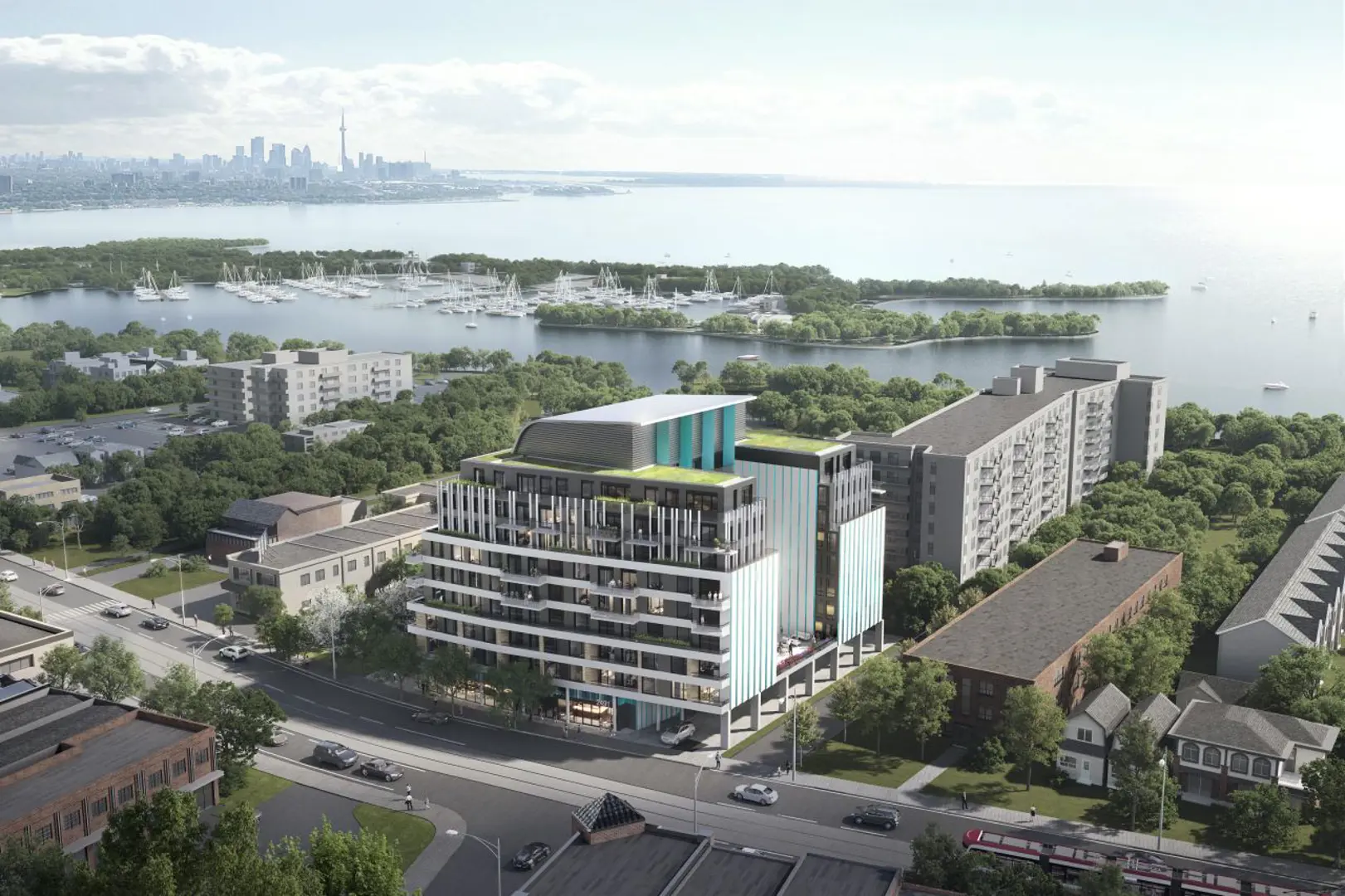 2491 Lake Shore Boulevard West, Toronto. Artist’s rendering.